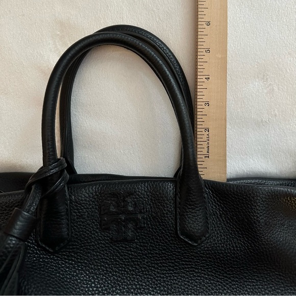 Tory Burch McGraw Slouchy Satchel Bag & Saffiano Leather Continental Zip Wallet - Picture 16 of 16